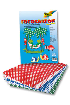Fotokarton mit Pünktchen, 50x70 cm